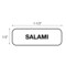Nevs Salami Label 1/2" x 1-1/2" DIET-558 - alternate 2
